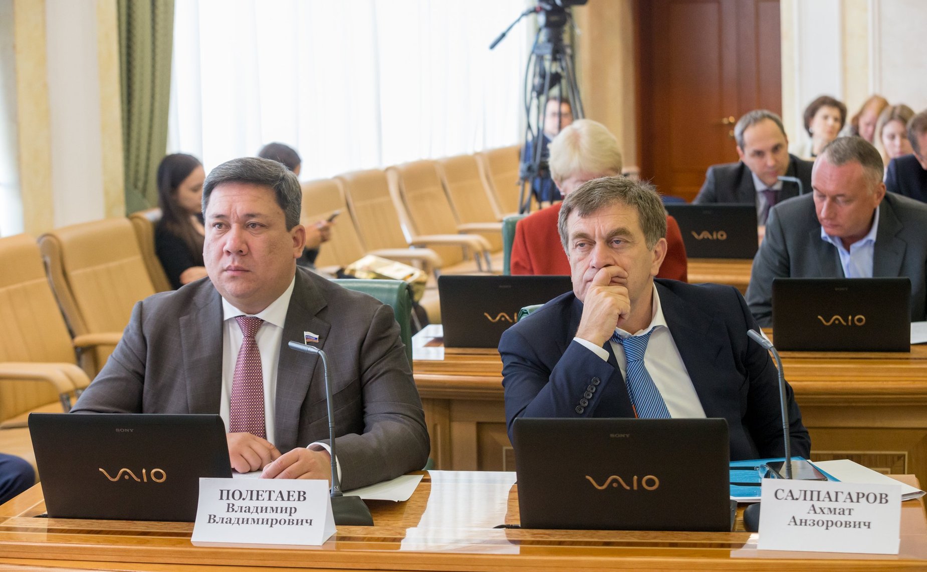 Владимир Полетаев и Ахмат Салпагаров