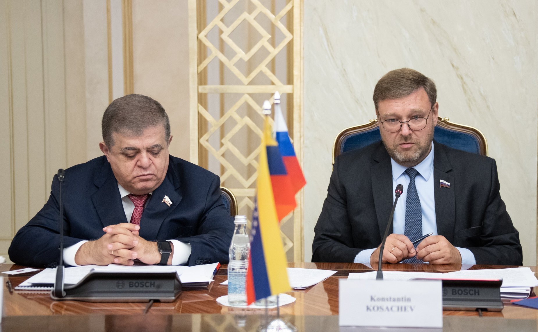 Встреча Константина Косачева с Председателем Национального учредительного собрания Боливарианской Республики Венесуэла Диосдадо Кабельо Рондоном