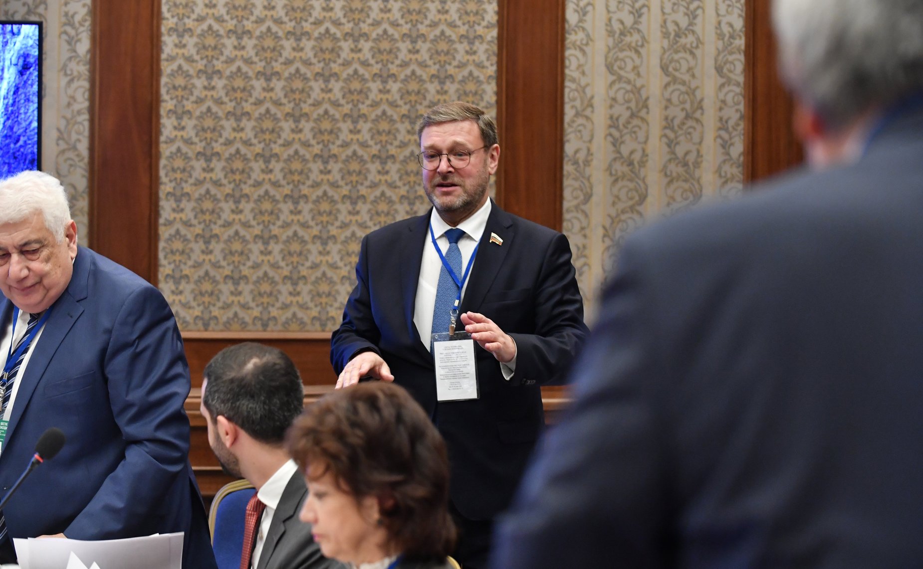 Заседание Комиссии Межпарламентской Ассамблеи государств-участников СНГ (МПА СНГ) по политическим вопросам и международному сотрудничеству