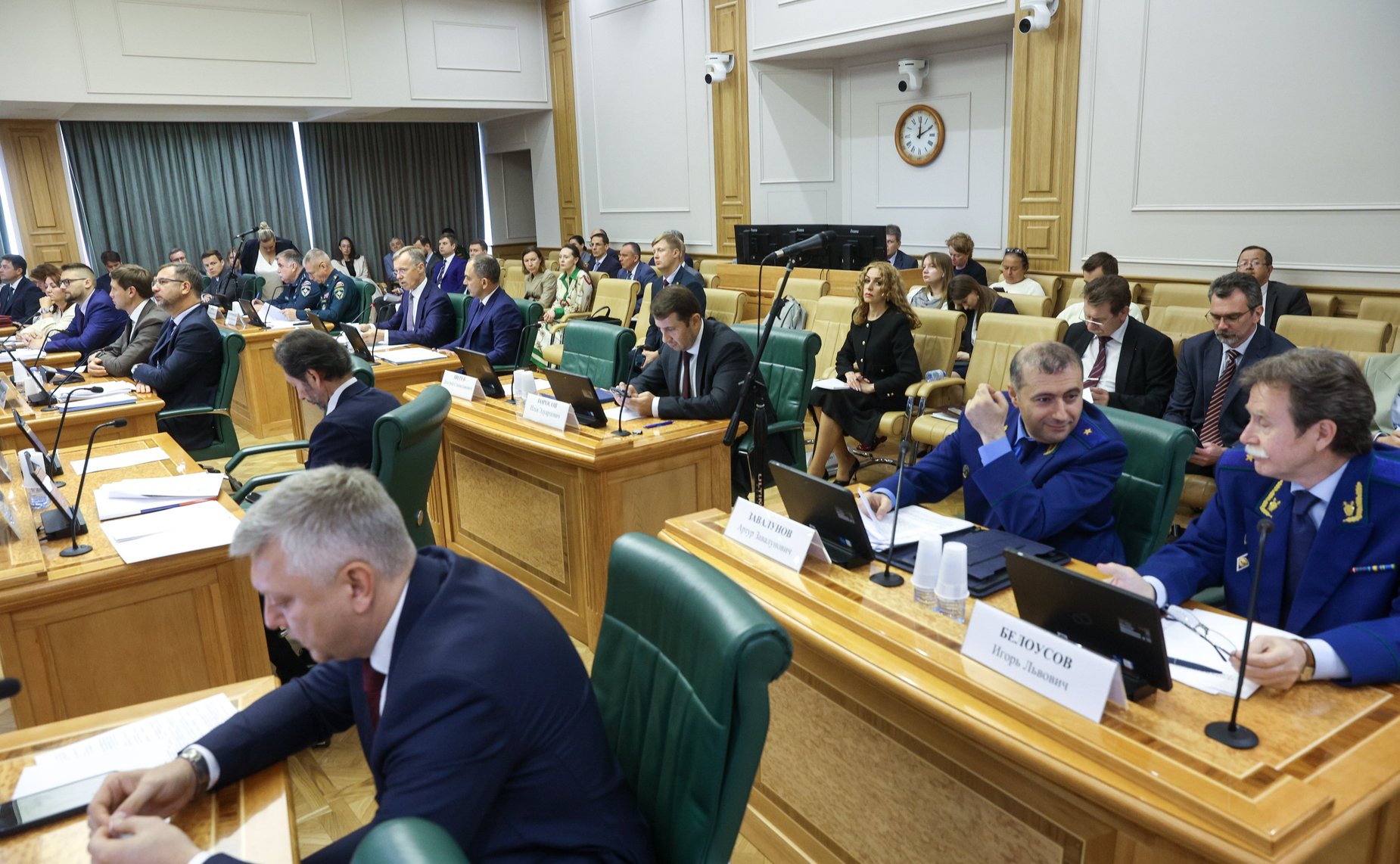 Заседание Комитета Совета Федерации по конституционному законодательству и государственному строительству