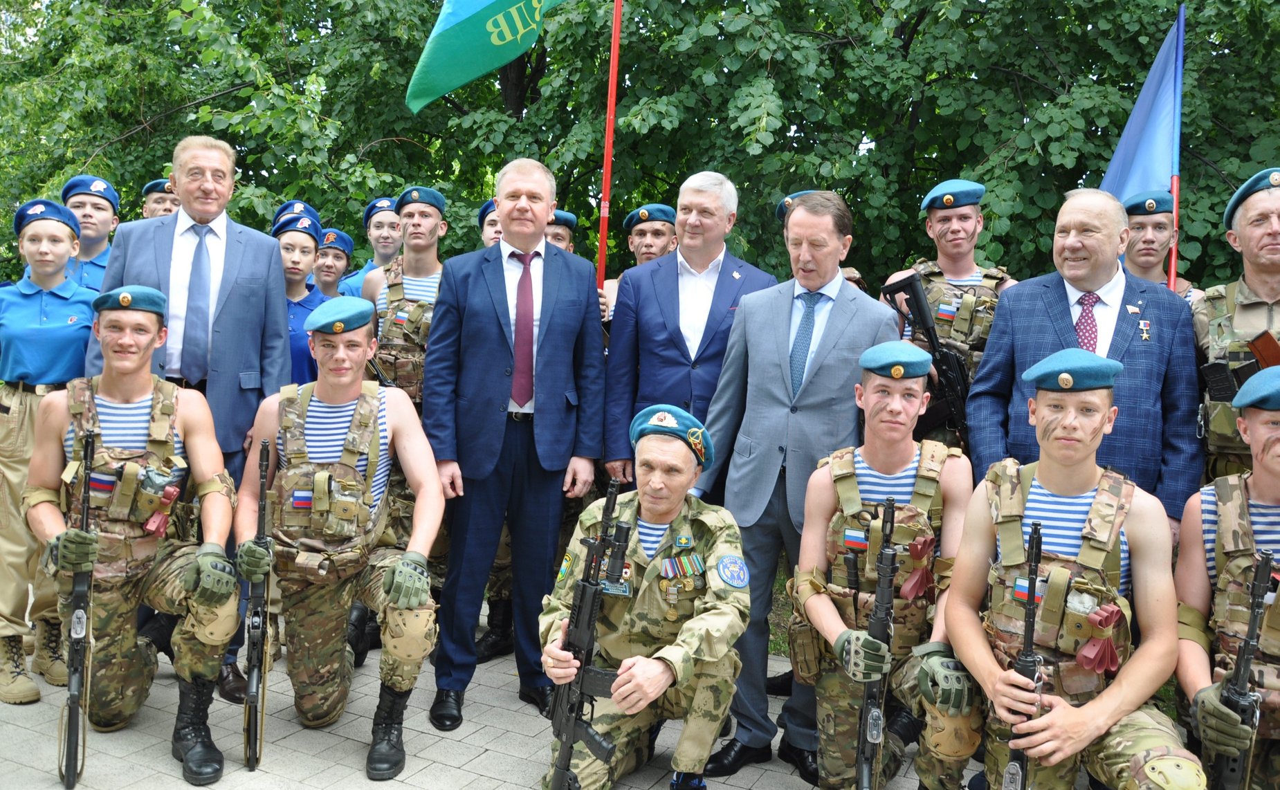 Сергей Лукин принял участие в открытии Музея Воздушно-десантных войск
