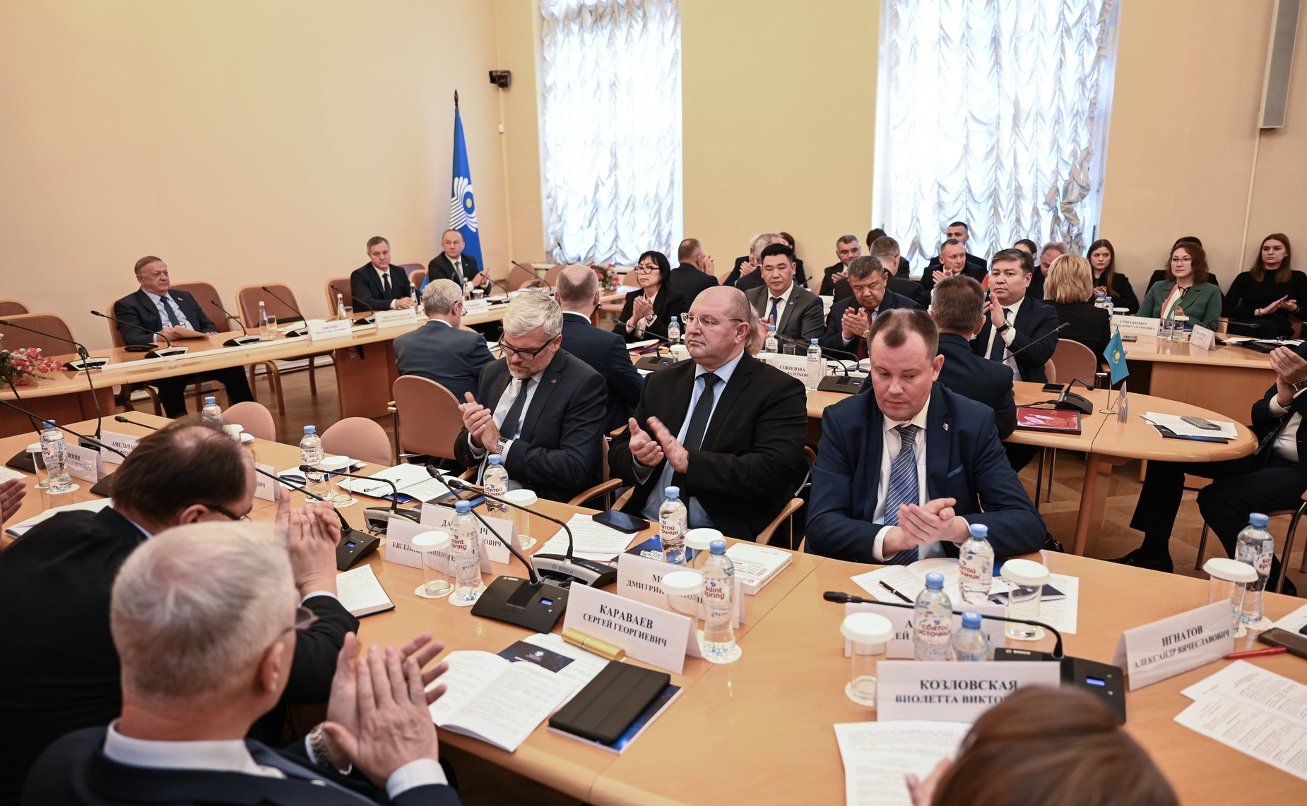 Андрей Климов и Олег Цепкин приняли участие в семинаре МПА СНГ на тему защиты электорального суверенитета государств-стран участников СНГ