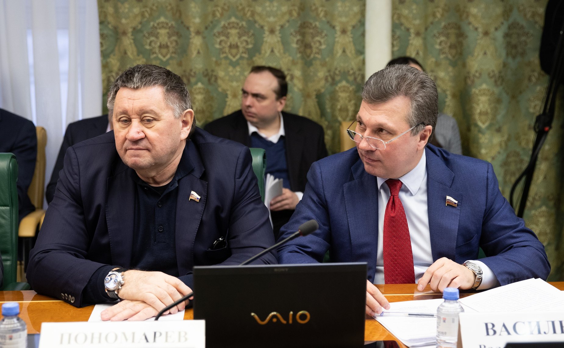 Михаил Пономарев и Валерий Васильев