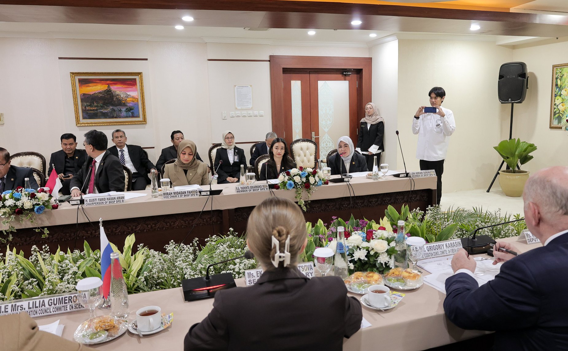 В рамках визита в Республику Индонезия делегация Совета Федерации провела ряд встреч