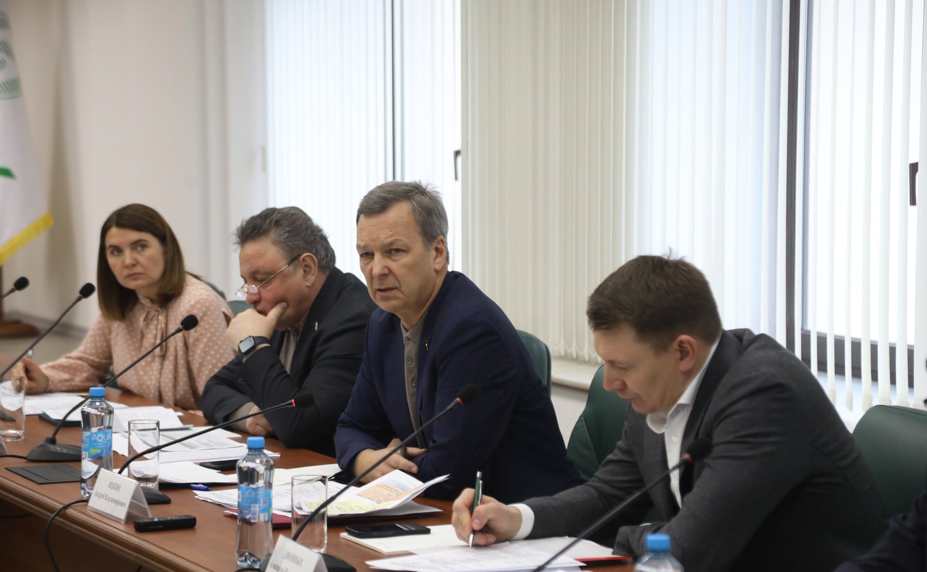 Встреча первого заместителя Председателя СФ Андрея Яцкина с Губернатором Пензенской области Олегом Мельниченко