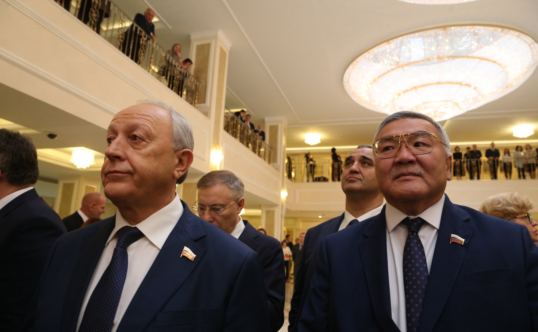 Торжественная церемония установки флагов новых субъектов Российской Федерации – Донецкой и Луганской народных республик, Запорожской и Херсонской областей