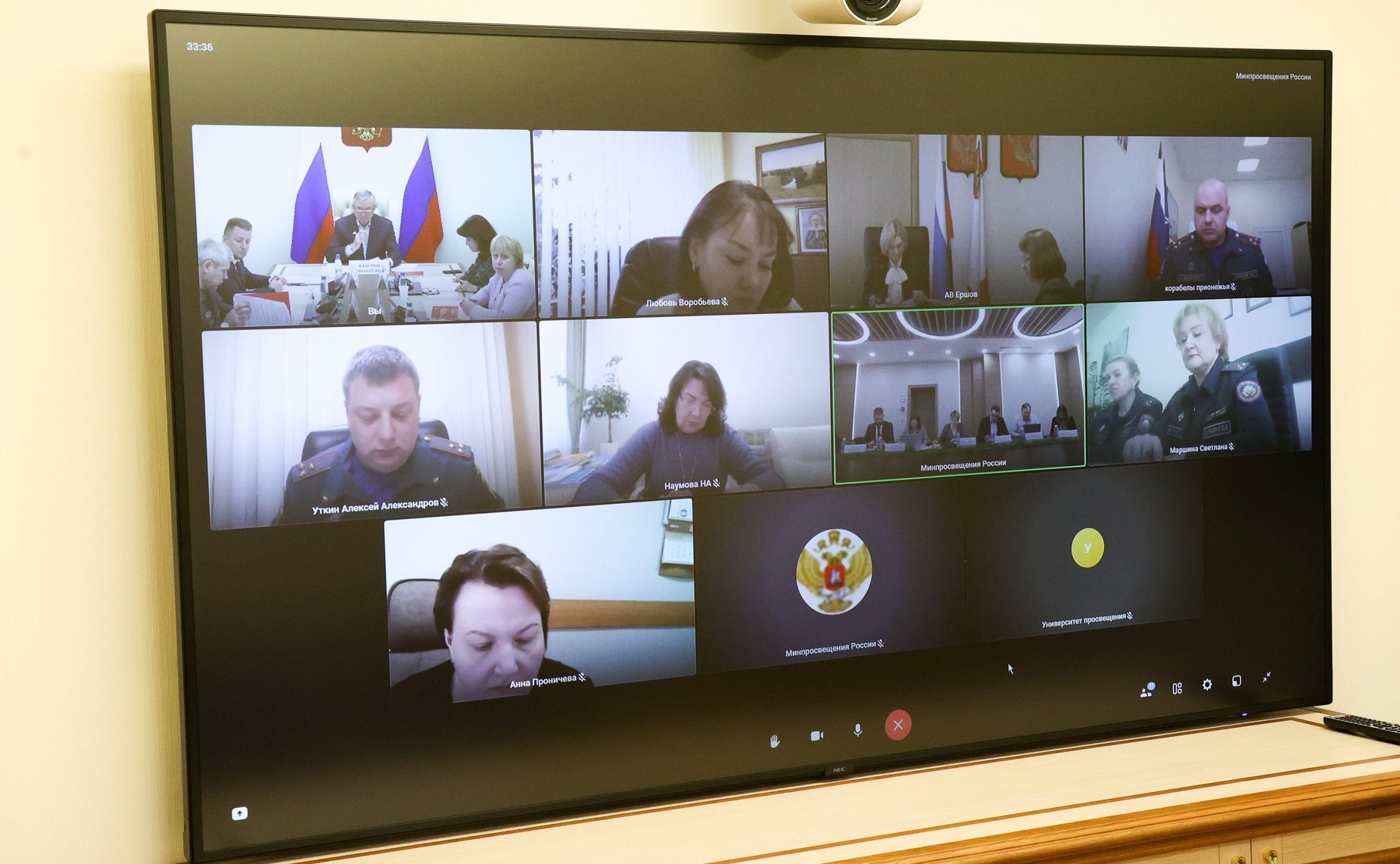 Заседание Оргкомитета Всероссийского детского фестиваля народной культуры «Наследники традиций» и каникулярной профориентационной школы «За безопасность»