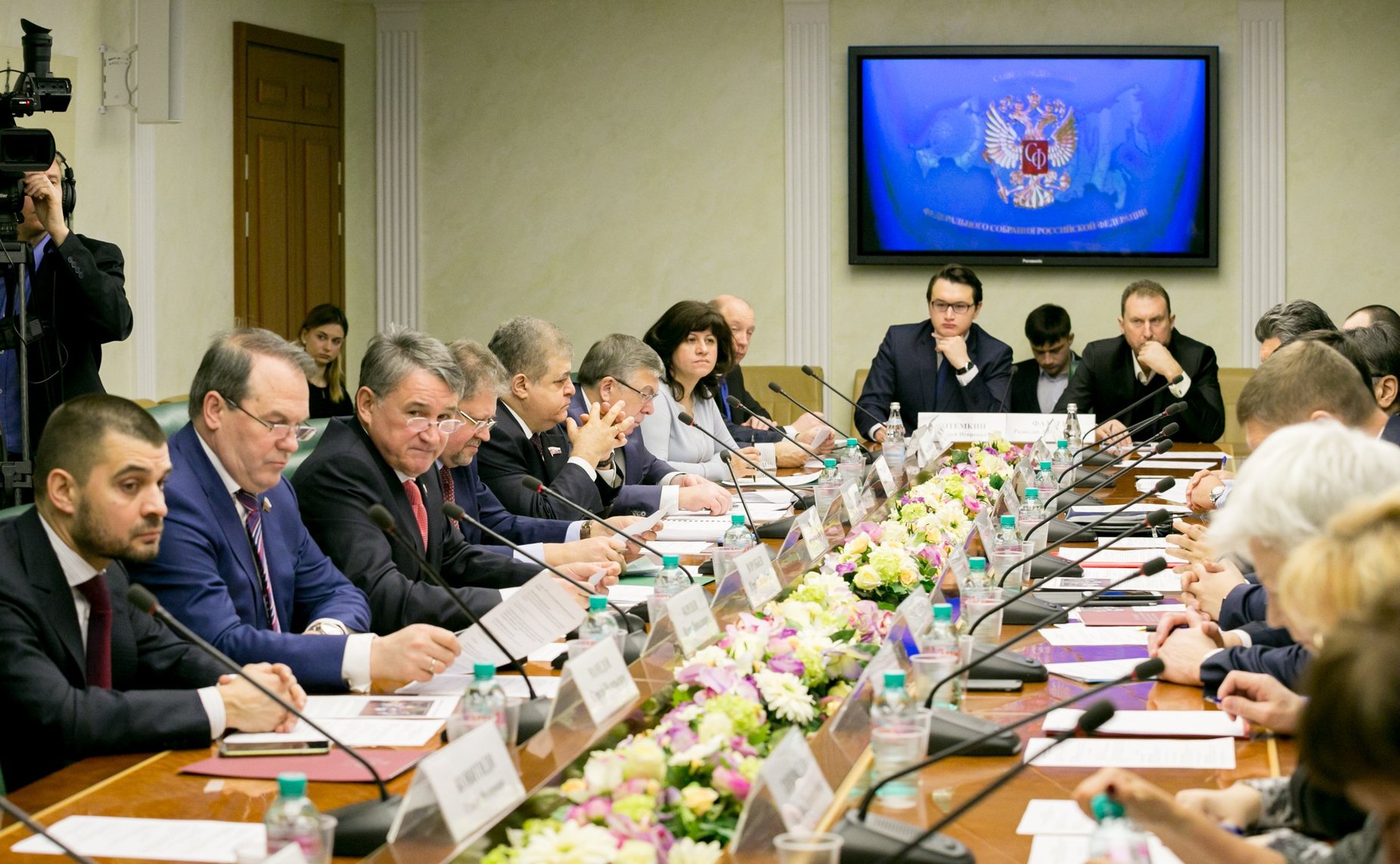 Заседание Комитета общественной поддержки жителей Юго-Востока Украины