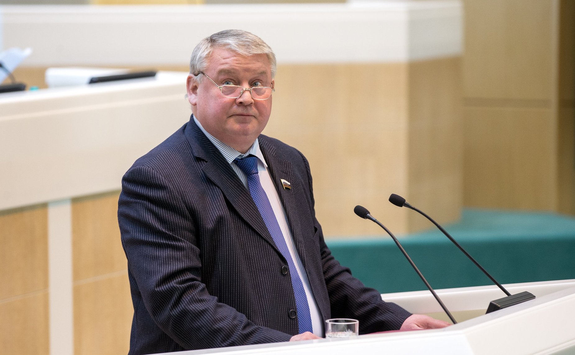 Косарев Николай Валентинович высткпил на 389-м заседании Совета Федерации