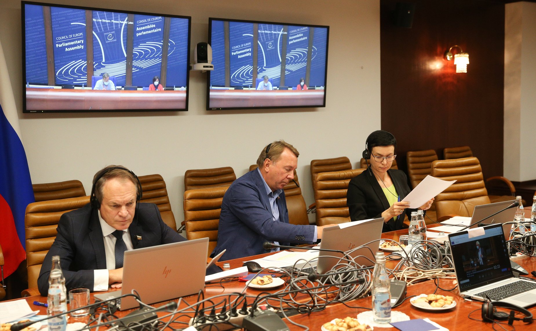 Участие сенаторов РФ в заседании четвертой части ежегодной сессии ПАСЕ