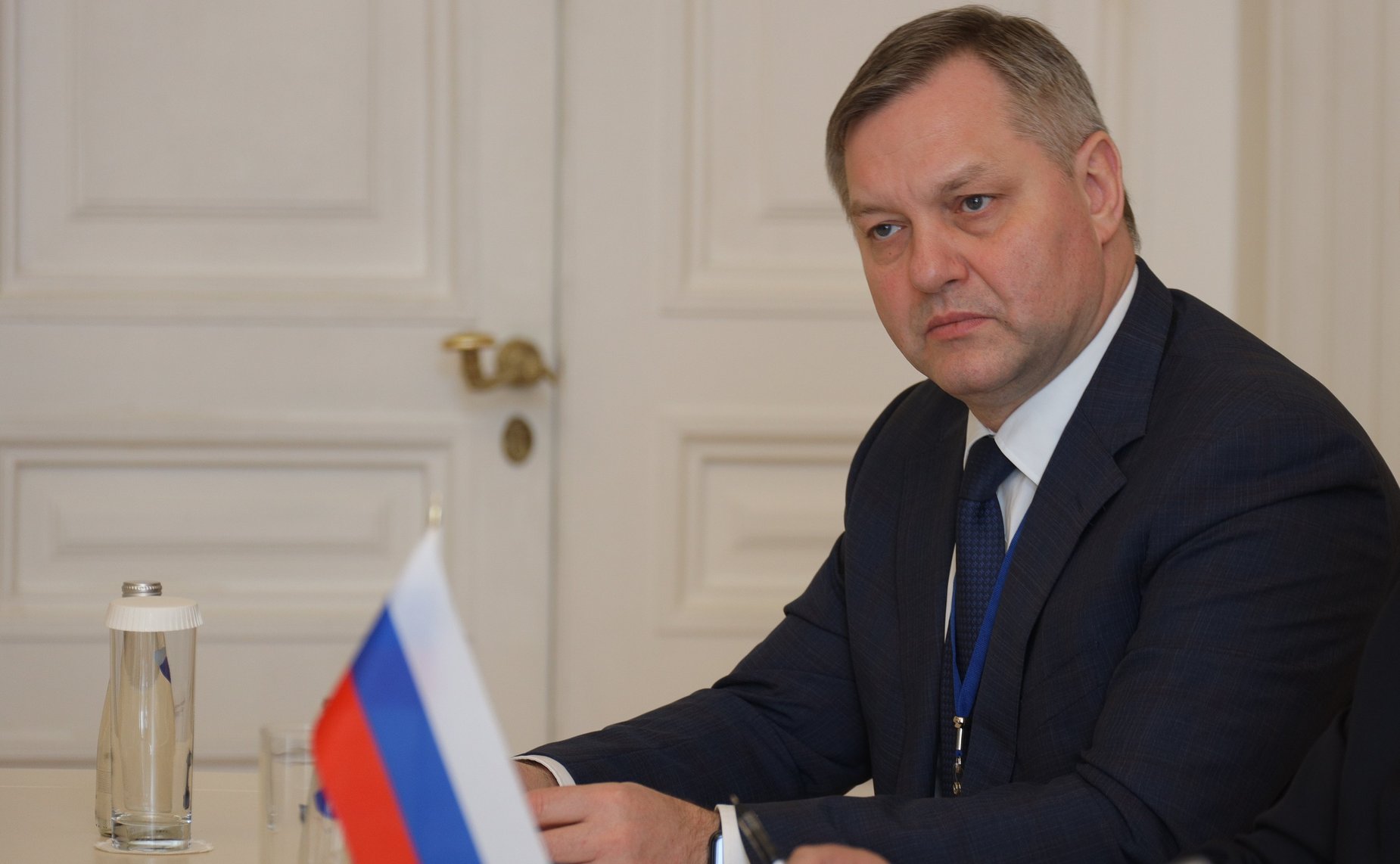 Встреча Председателя Совета МПА СНГ, Председателя СФ Валентины Матвиенко с Председателем Жогорку Кенеша Кыргызской Республики Талантом Турдумаматовичем Мамытовым