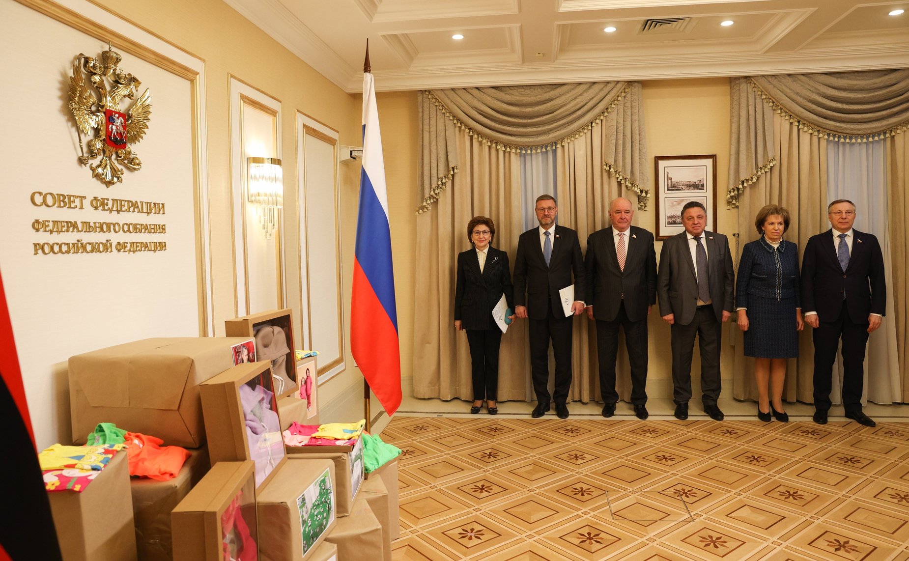 Встреча Председателя СФ Валентины Матвиенко с руководителем благотворительного фонда «Ангел надежды» — супругой Президента Зимбабве Ауксиллией Мнангагвой