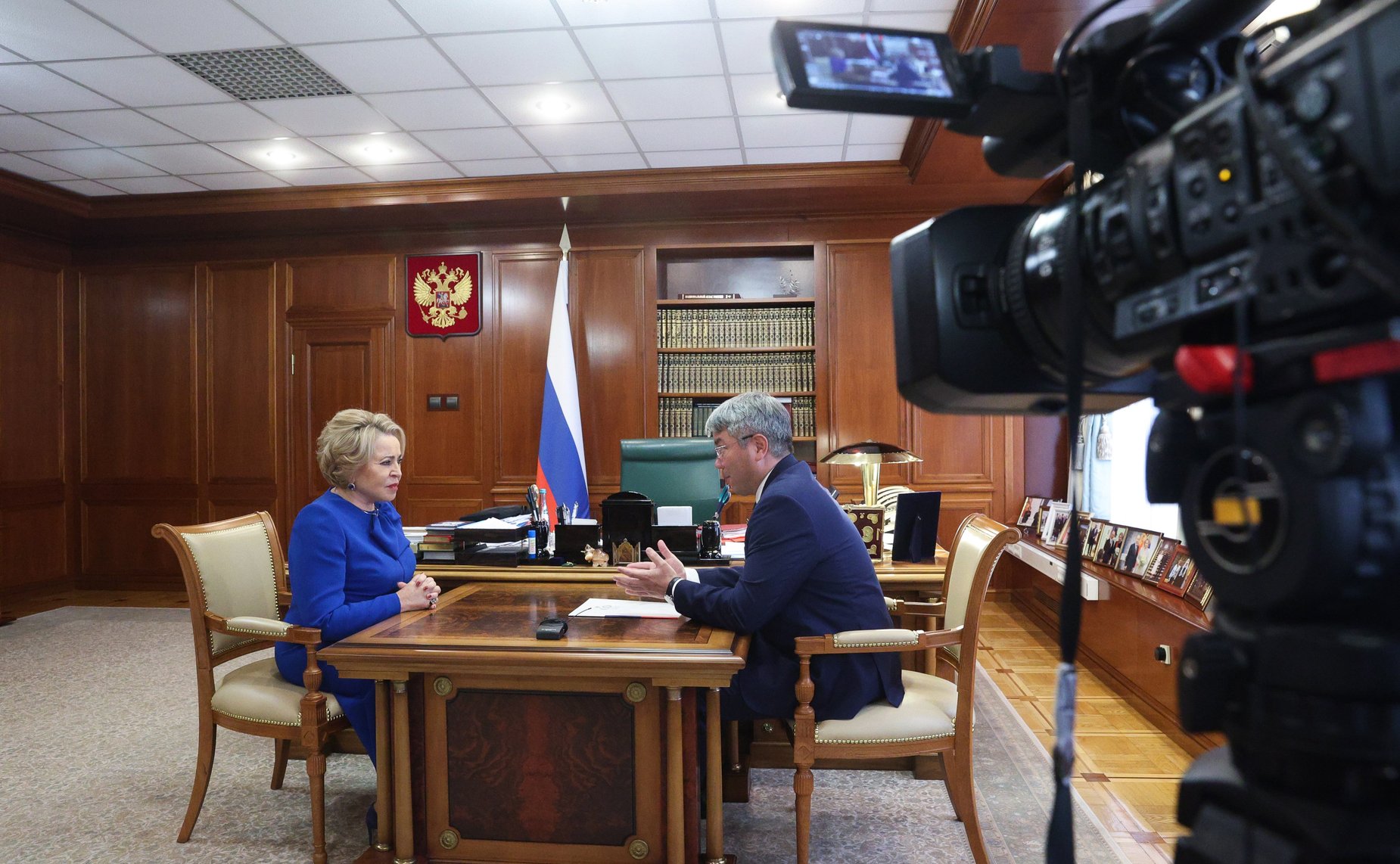 Встреча Председателя Совета Федерации Валентины Матвиенко с руководством Бурятии