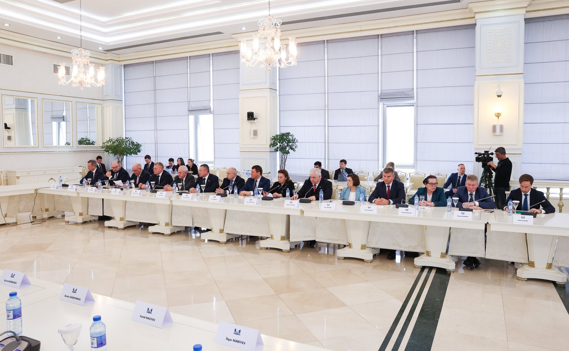 Валентина Матвиенко и Сагиба Гафарова открыли 22-е заседание Межпарламентской комиссии по сотрудничеству Федерального Собрания РФ и Милли Меджлиса Азербайджанской Республики