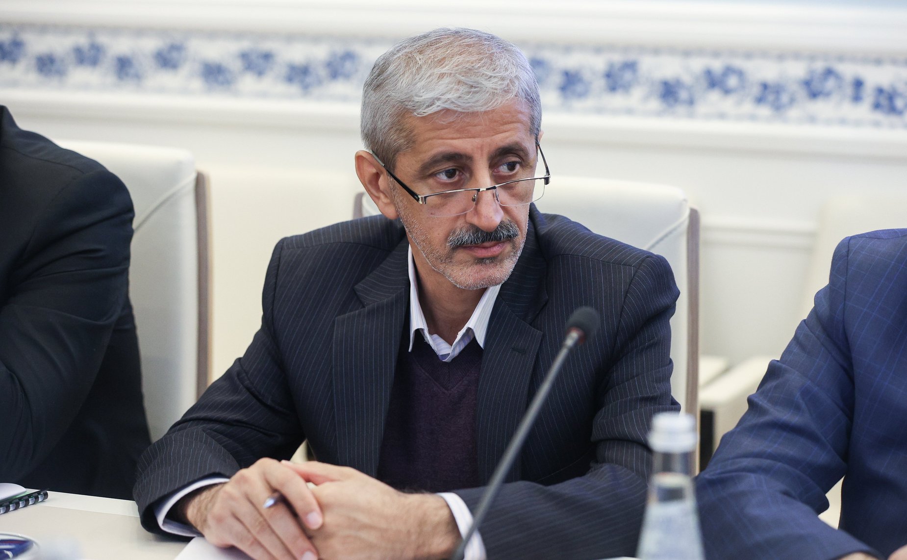 Встреча Дмитрия Василенко с председателем межпарламентской группы дружбы, членом Комиссии Собрания Исламского Совета ИРИ по национальной безопасности и внешней политике Эбрахимом Резаи