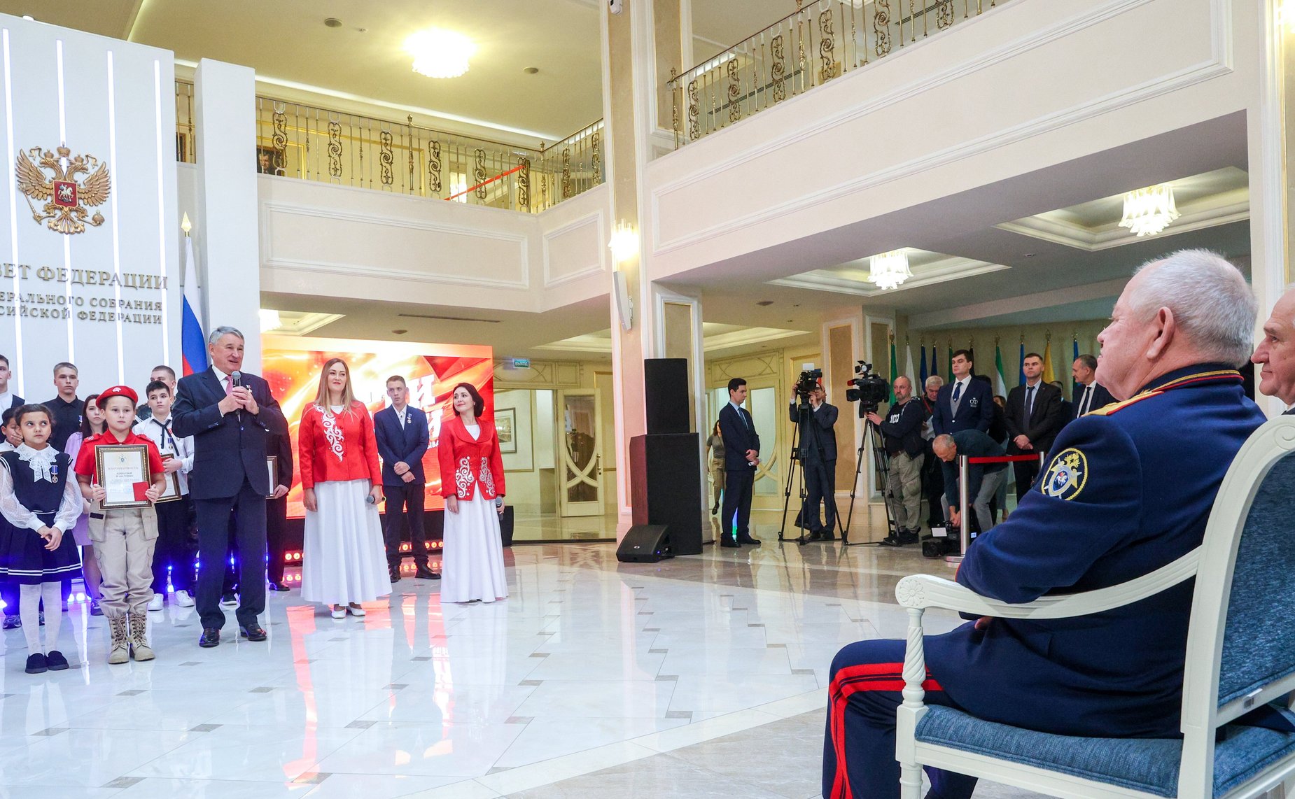 В Совете Федерации состоялась XII церемония награждения детей и подростков, проявивших личное мужество в экстремальных ситуациях