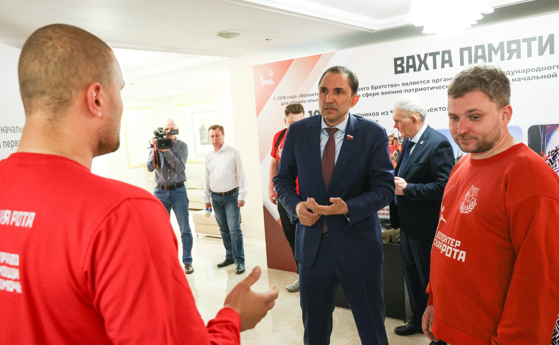 Открытие выставки экспонатов, найденных «Волонтерской Ротой» в ходе поисковых экспедиций в местах крупных сражений Великой Отечественной войны