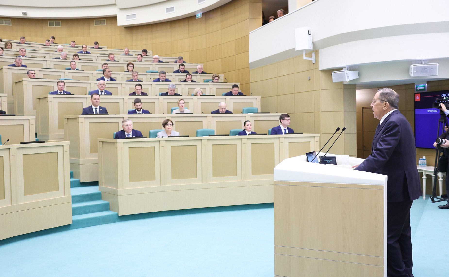 Министр иностранных дел Российской Федерации Сергей Лавров