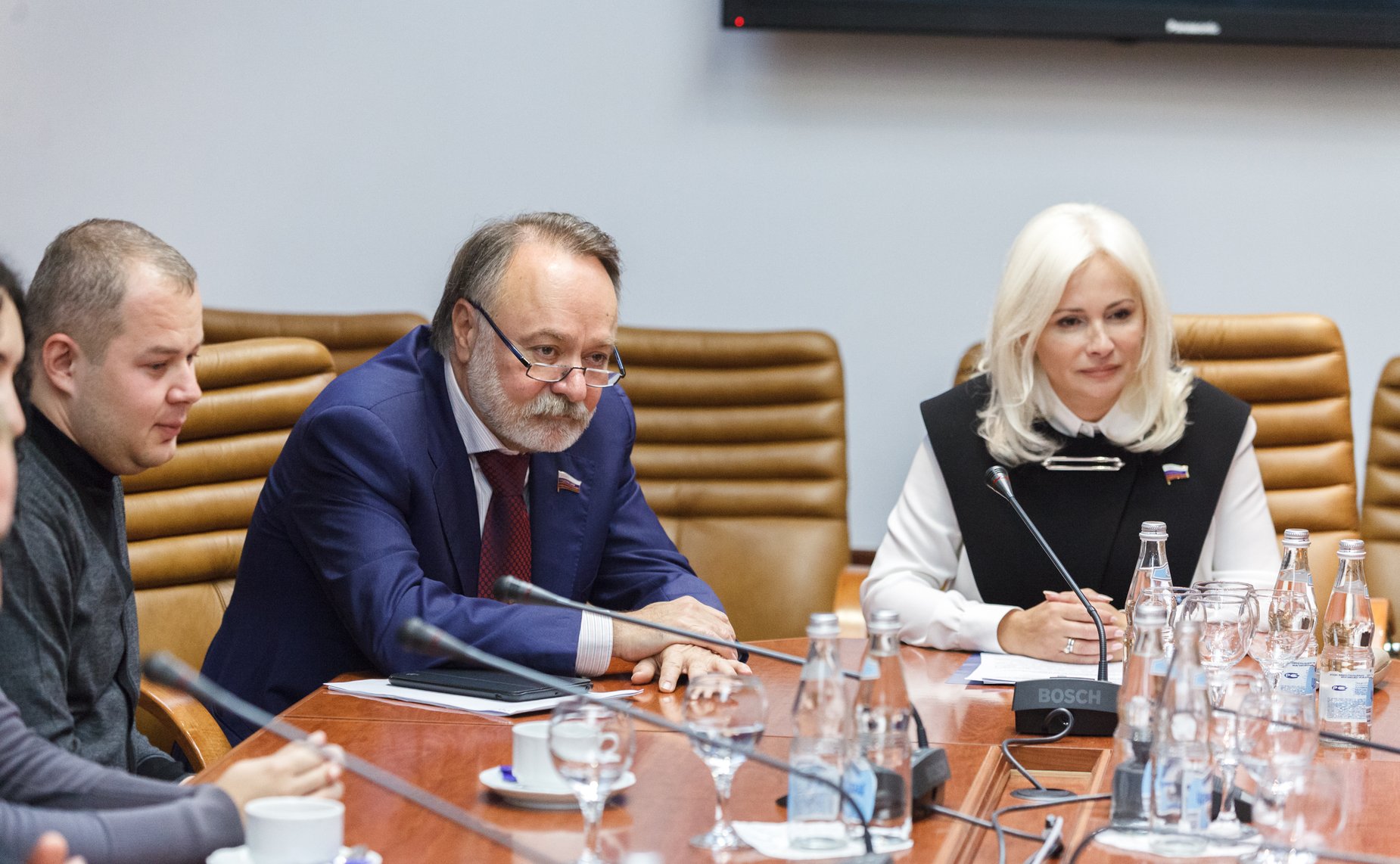 Встреча сенаторов с членами молодежного парламента Северной Осетии -9