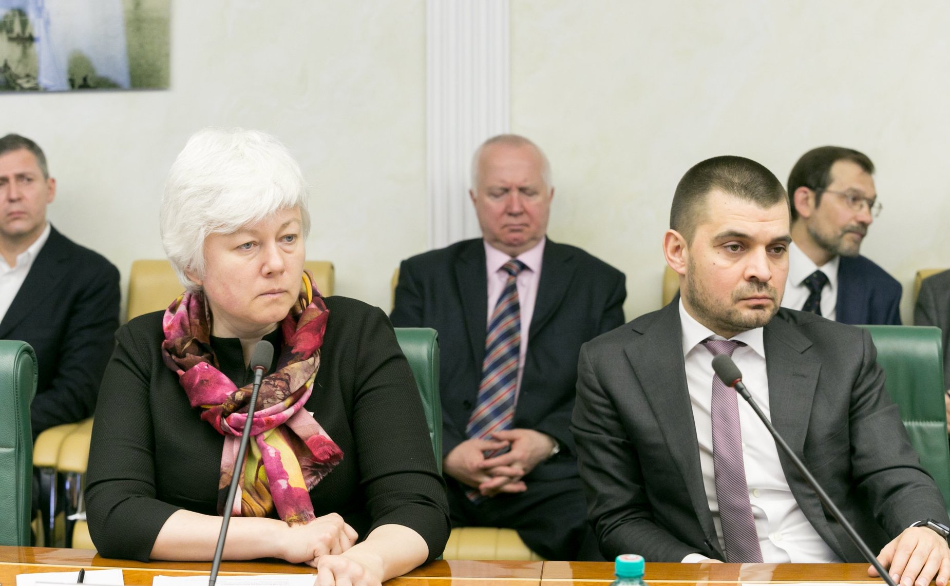 О. Тимофеева и С. Мамедов заседании Комитета поддержки жителей Юго-Востока Украины