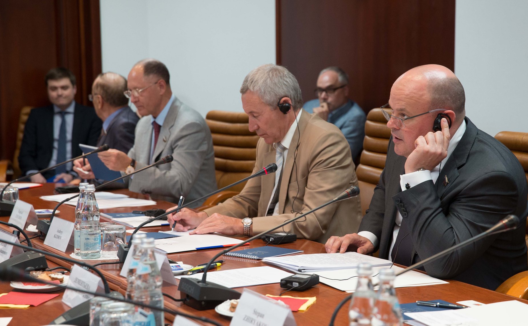 Видеоконференция между членами группы по сотрудничеству Совета Федерации и Сената Федерального парламента Королевства Бельгия