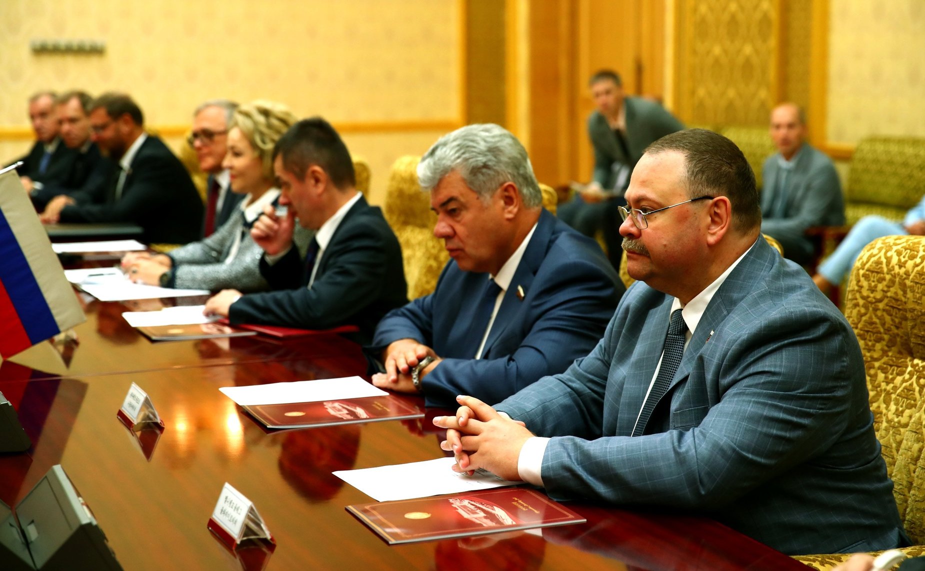 Встреча с Председателем Верховного Народного Собрания КНДР Цой Тхе Боком