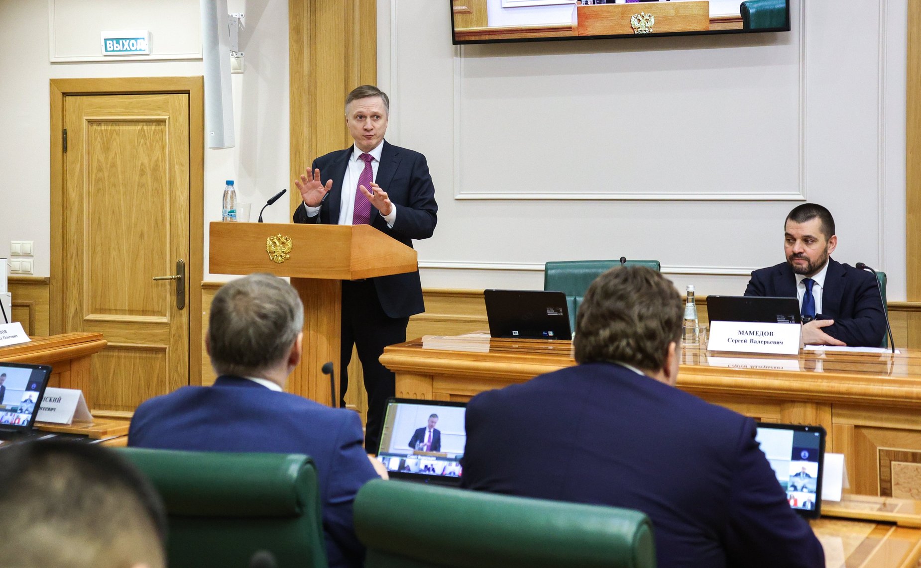 Заседание Совета по вопросам агропромышленного комплекса и природопользования при Совете Федерации