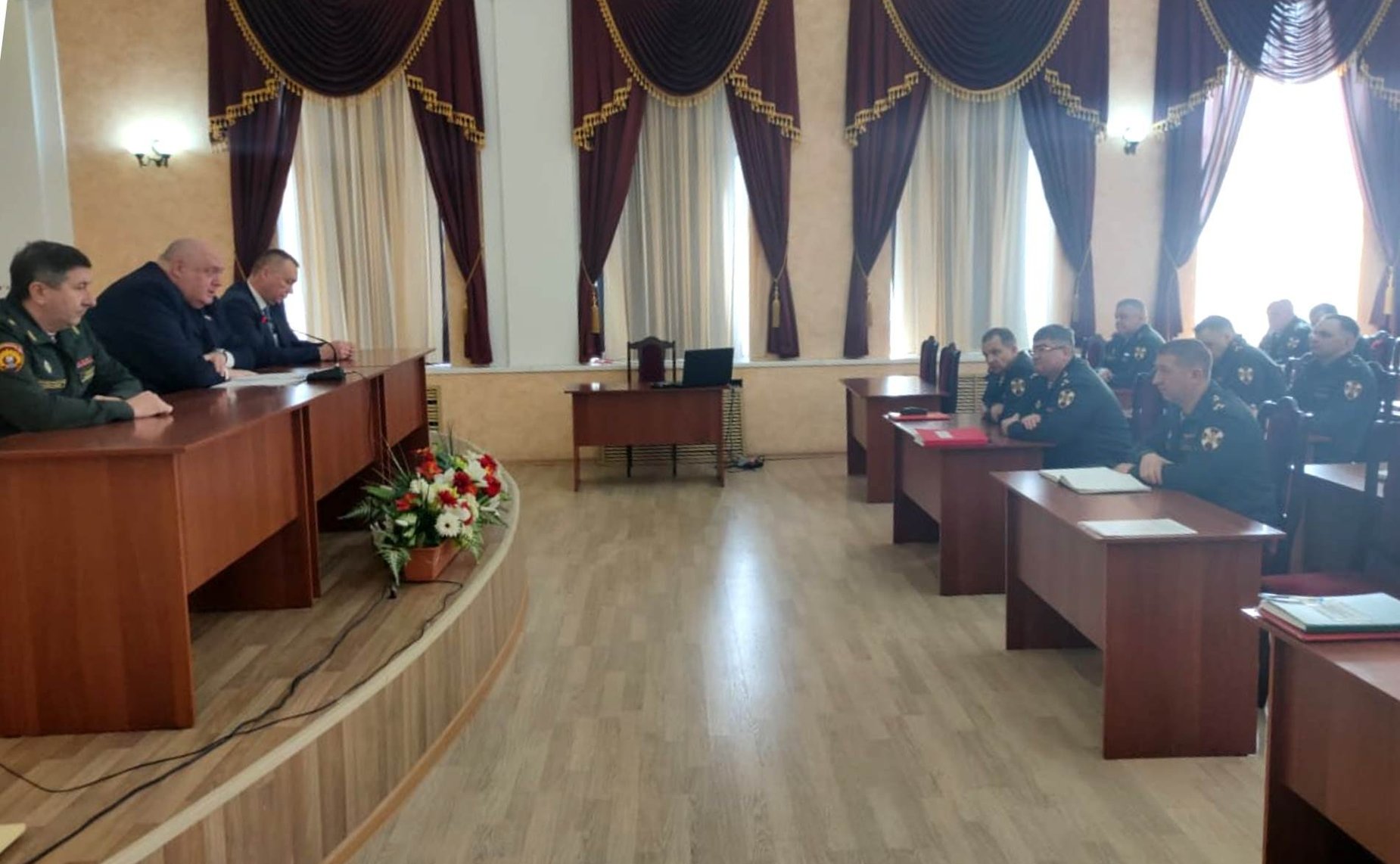 Сергей Аренин посетил Саратовский военный ордена Жукова Краснознамённый институт войск национальной гвардии Российской Федерации