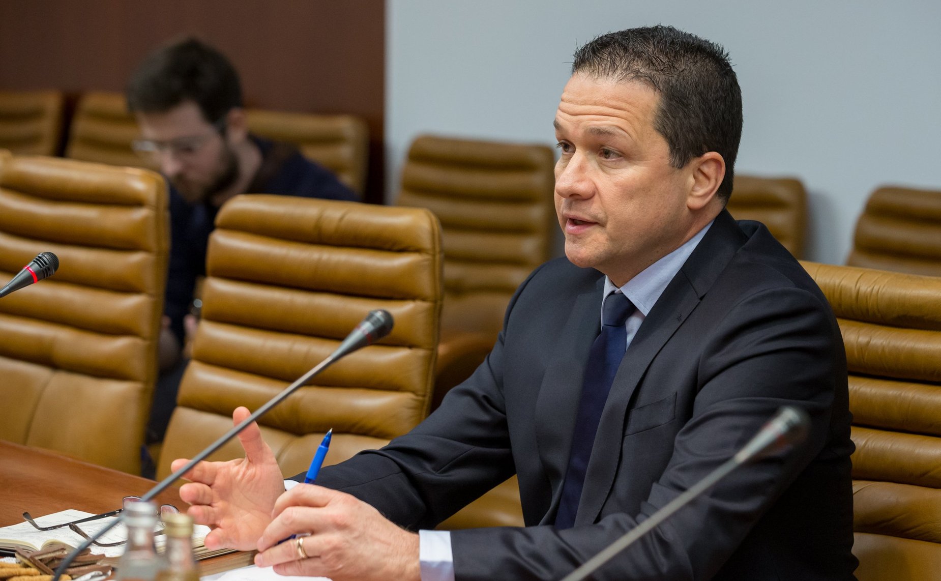 Встреча К. Косачева и О. Мельниченко с Чрезвычайным и Полномочным Послом Боливарианской Республики Венесуэла