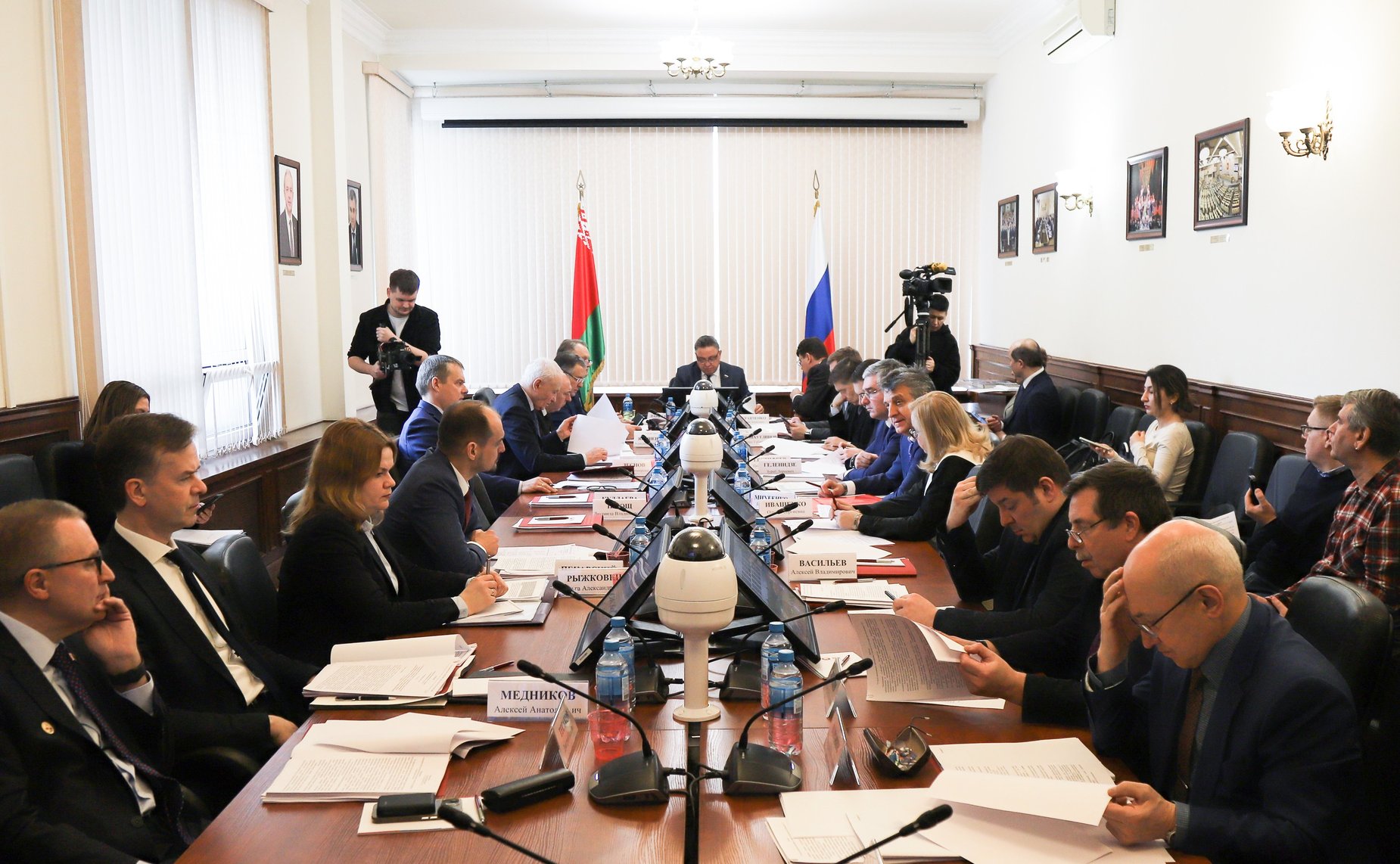 Заседание Комиссии Парламентского Собрания Союза Беларуси и России по промышленности и торговле