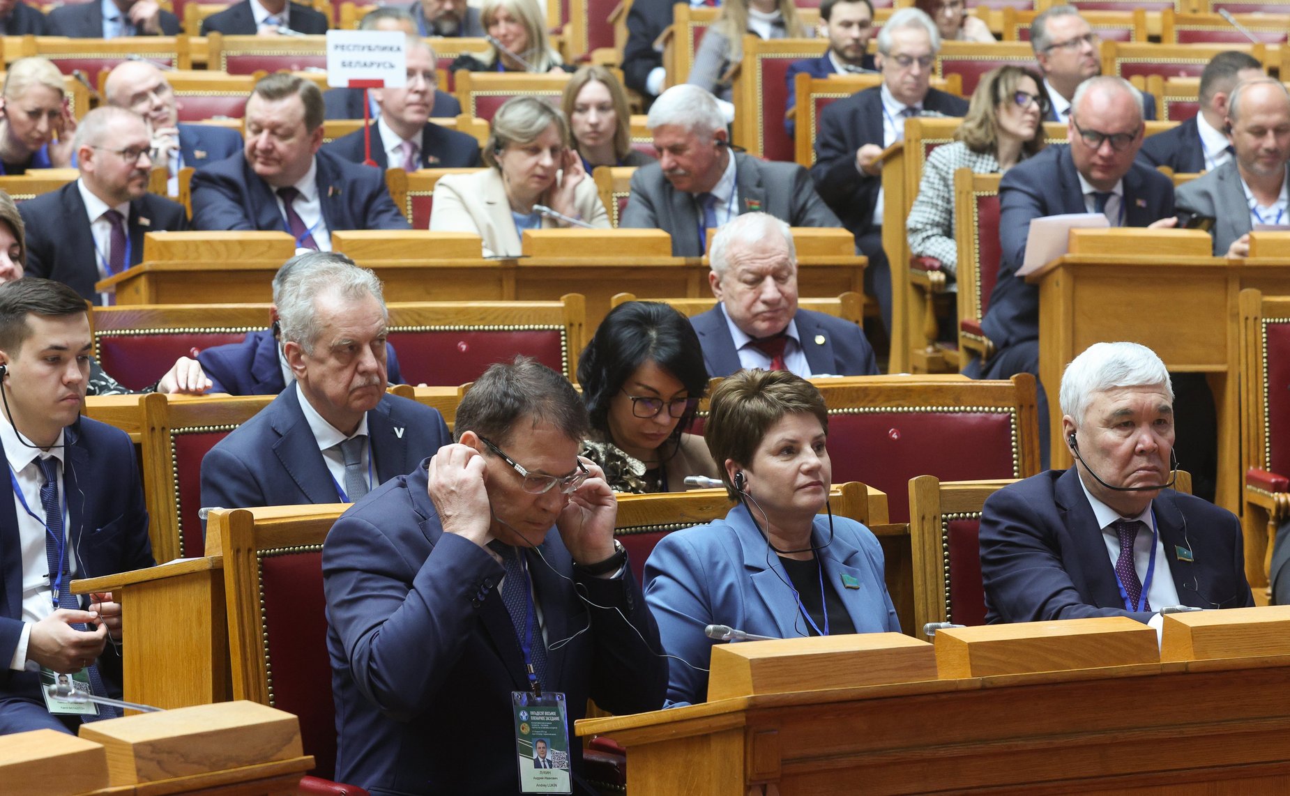 Торжественное заседание Межпарламентской Ассамблеи государств-участников СНГ, посвящённое 80-летию Победы в Великой Отечественной войне