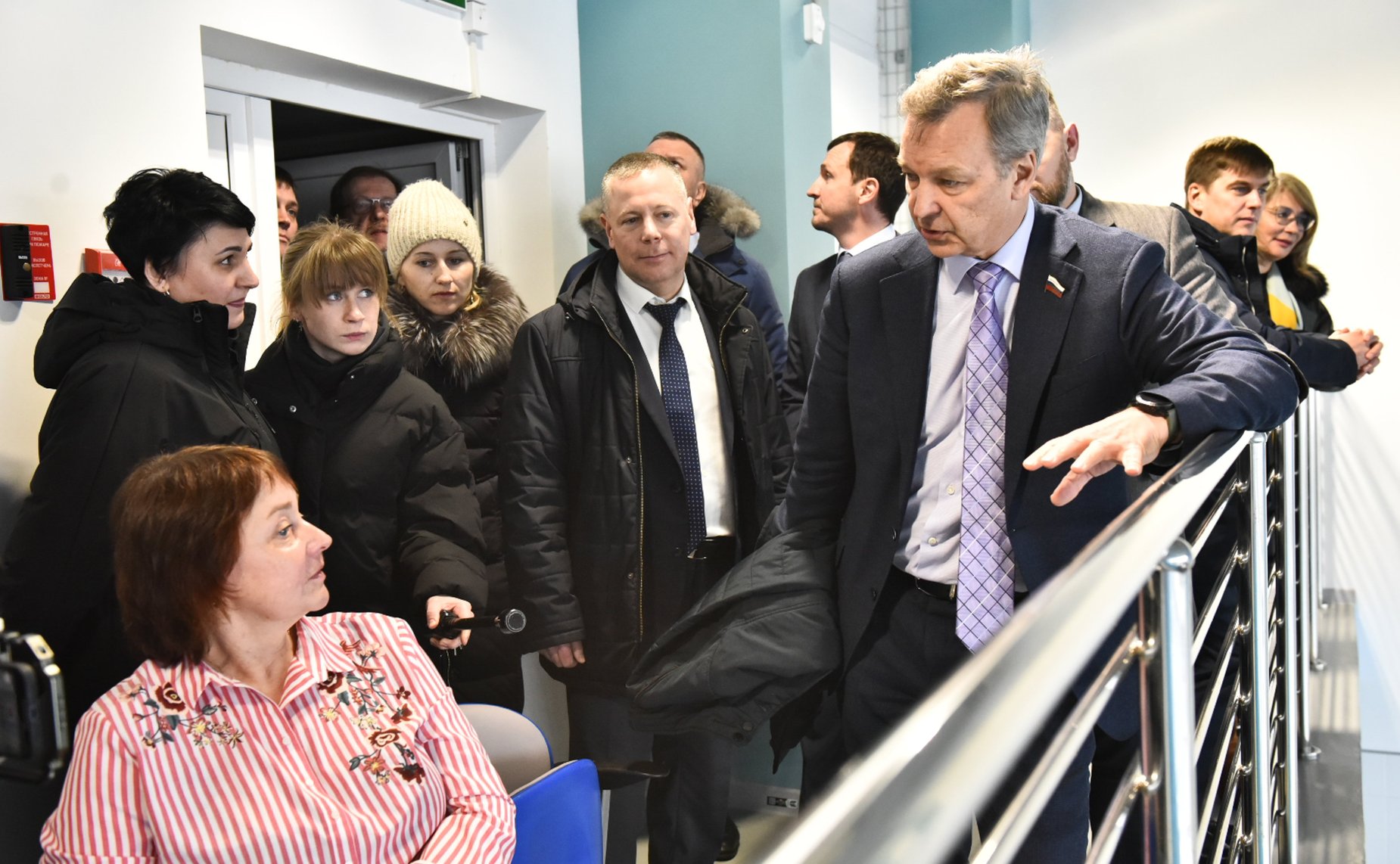 Андрей Яцкин посетил Волейбольный центр Ярославля