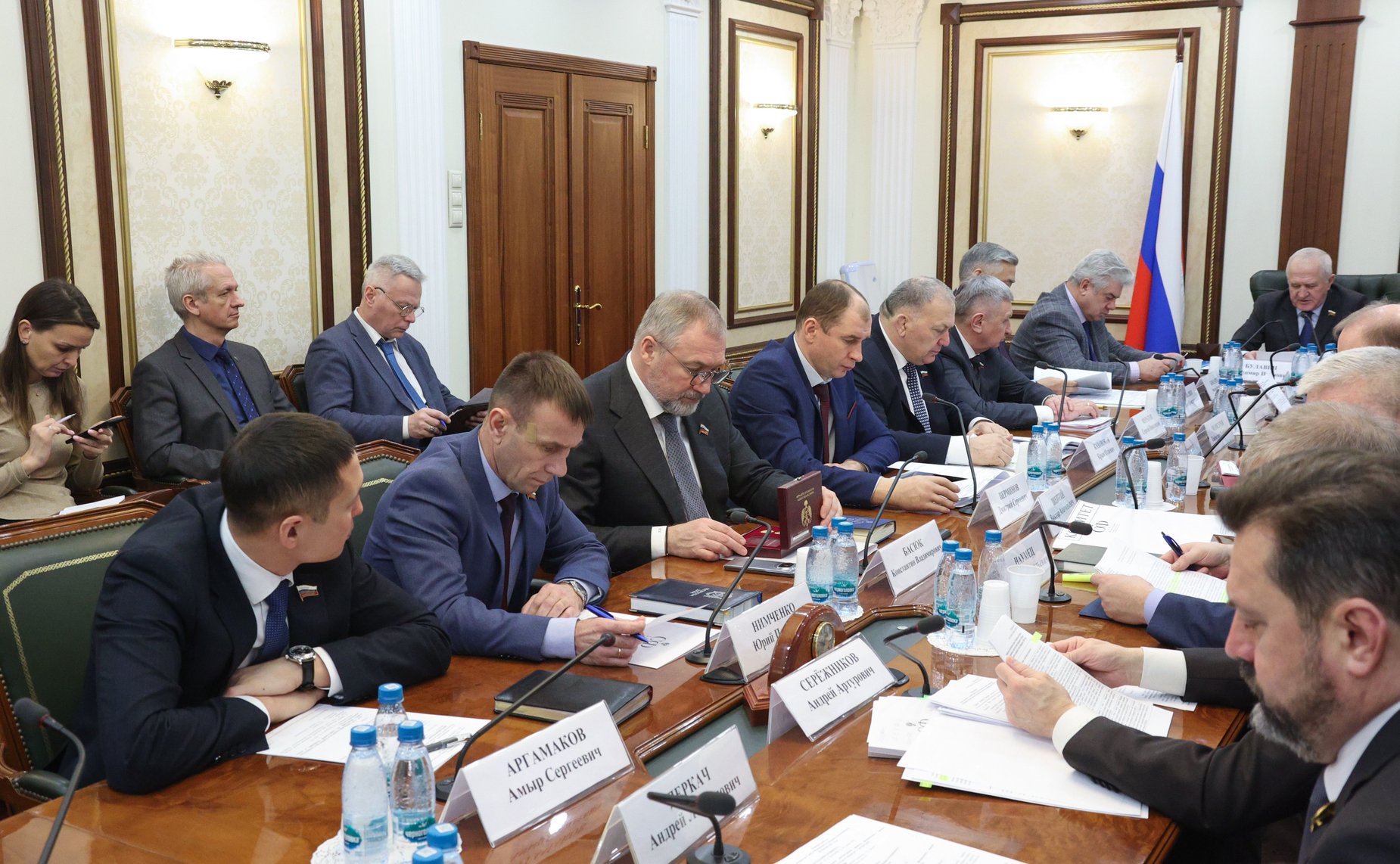 Заседание Комитета Совета Федерации по обороне и безопасности