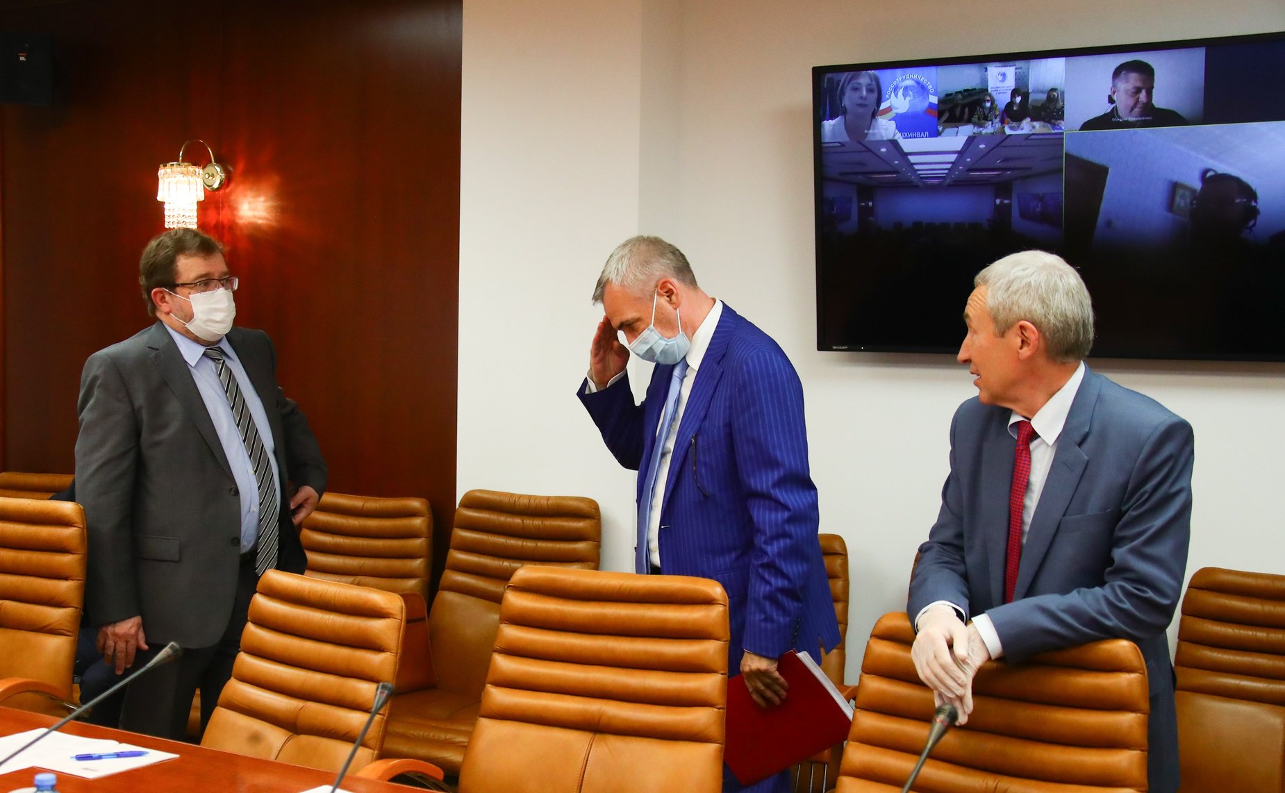 Видеоконференция А. Климова с соотечественниками, проживающими за рубежом