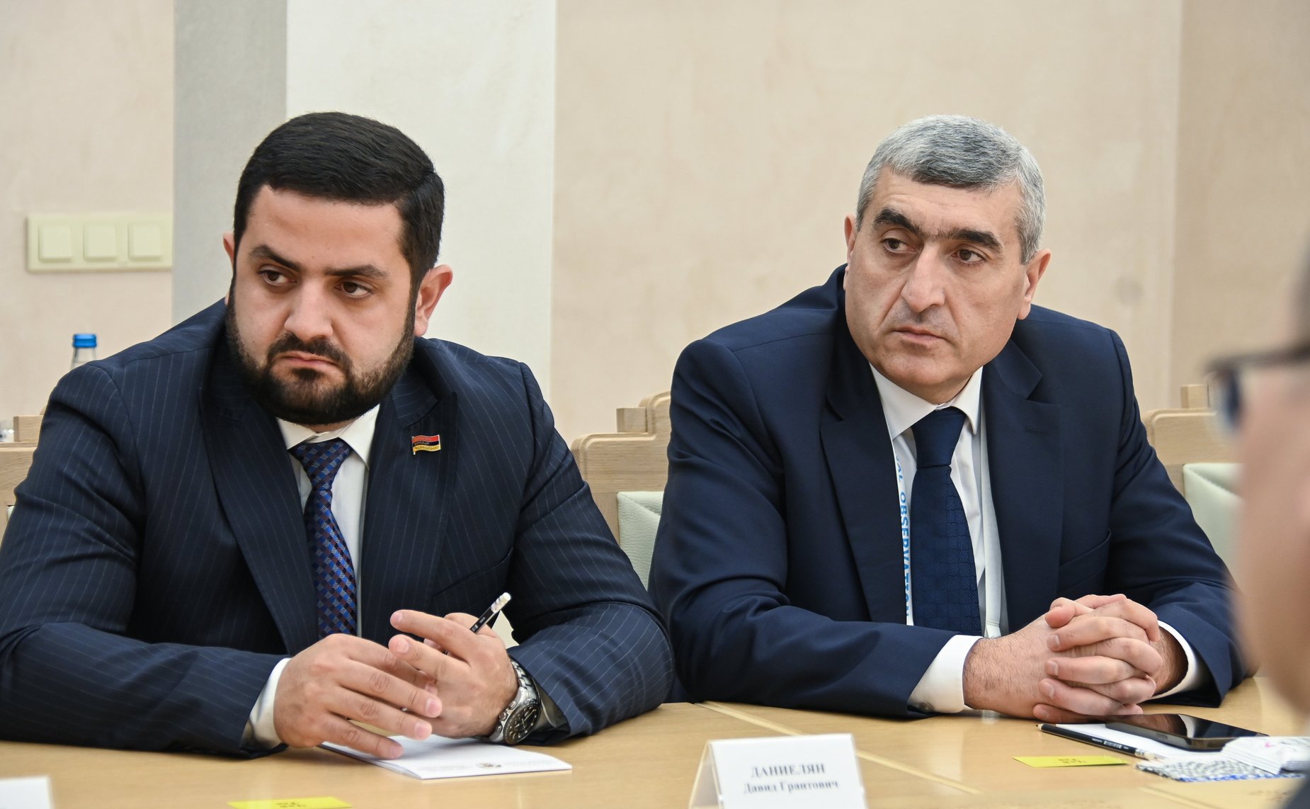 Российские законодатели в рамках визита провели встречу с Председателем Совета Республики Национального собрания Республики Беларусь Натальей Кочановой