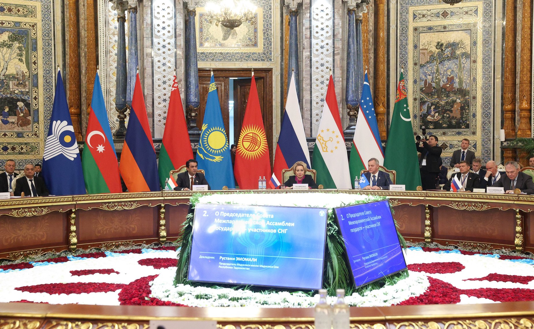 Заседание Совета Межпарламентской ассамблеи государств-участников СНГ