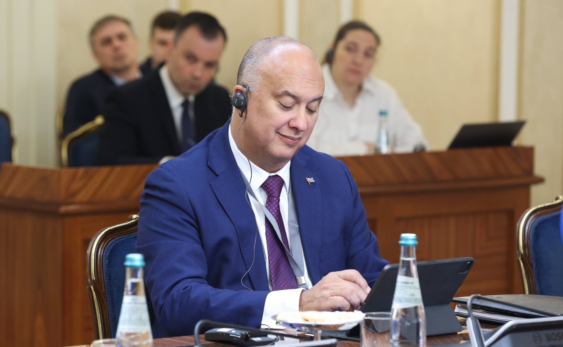 Встреча Председателя Совета Федерации Валентины Матвиенко со специальным представителем Президента Республики Куба, Министром иностранных дел Республики Куба Бруно Родригесом Паррильей