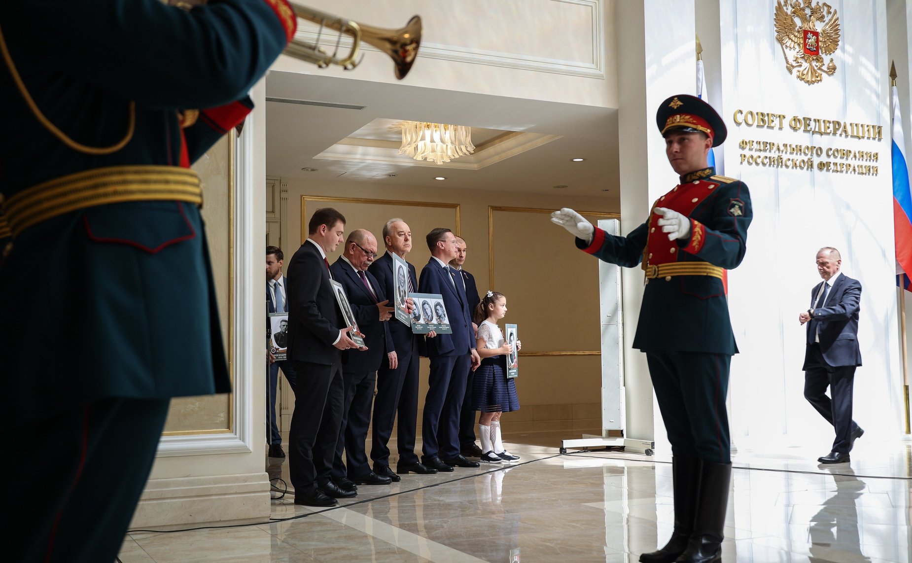 В Совете Федерации состоялась торжественная церемония открытия выставки «Память поколений»