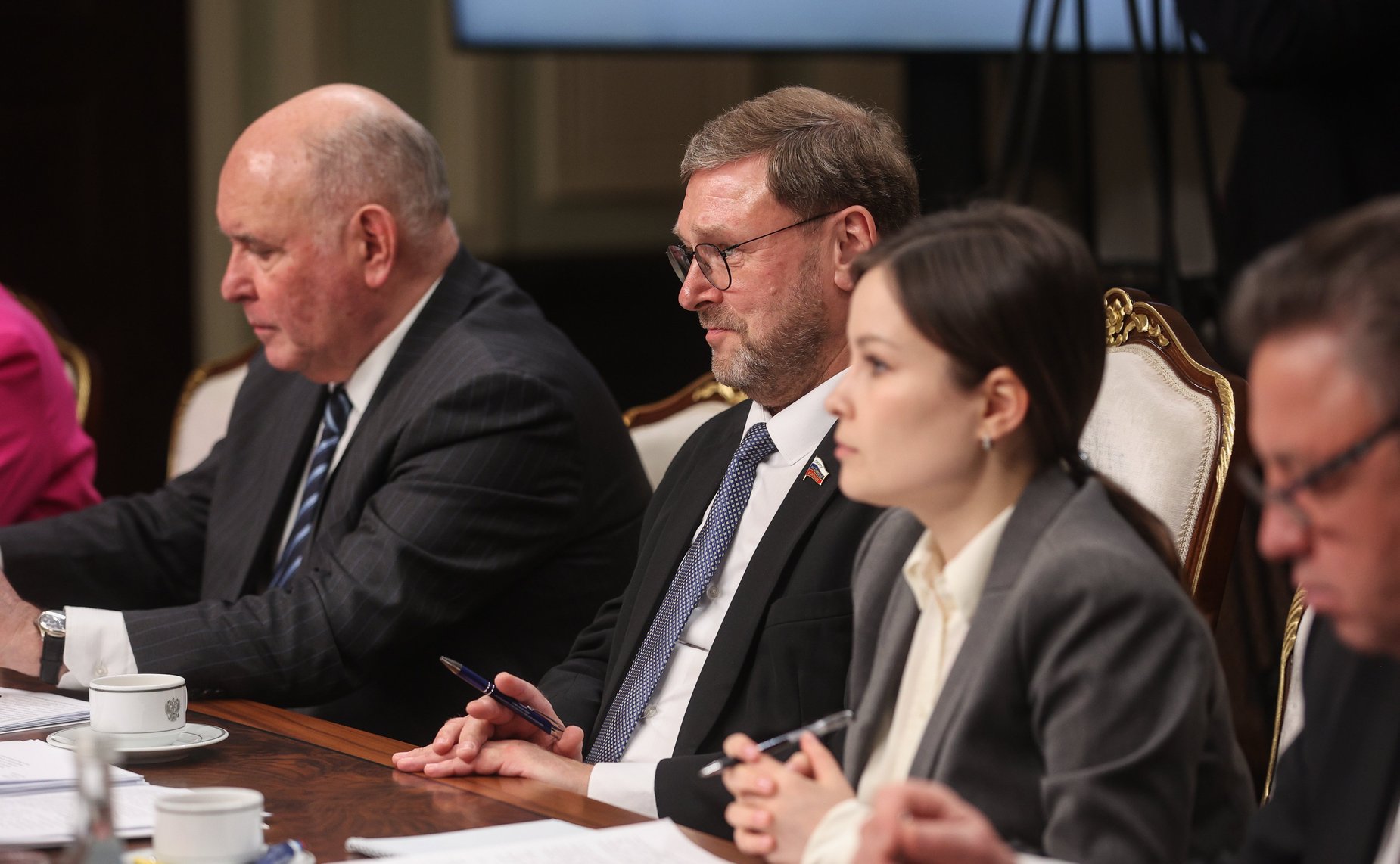 Константин Косачев провел встречу с Председателем Народной скупщины Республики Сербской (Босния и Герцеговина) Ненадом Стевандичем