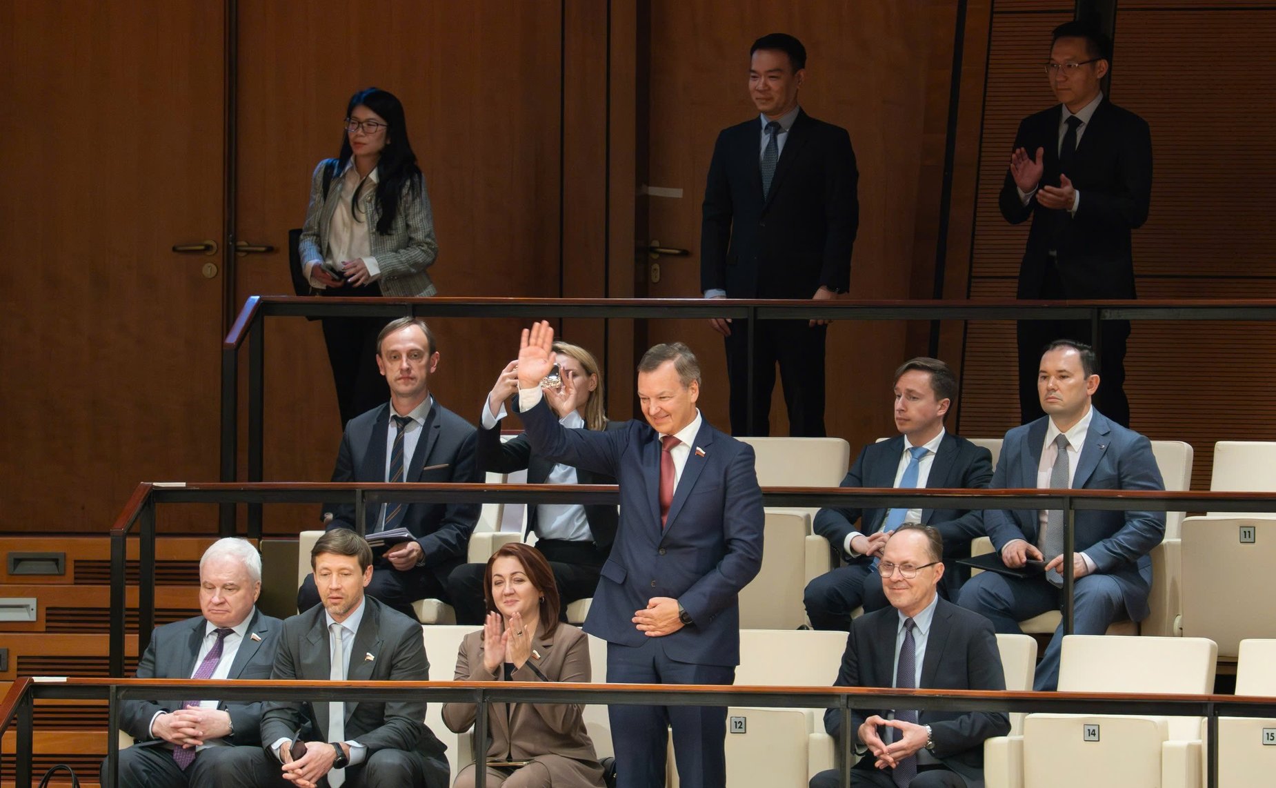 Делегация Совета Федерации во главе с первым заместителем Председателя СФ Андреем Яцкиным посетила заседание Национального собрания Вьетнама