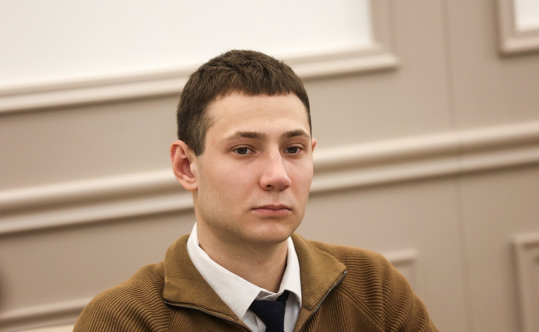 Встреча Александра Варфоломеева с членами молодежного парламента при Тульской областной Думе