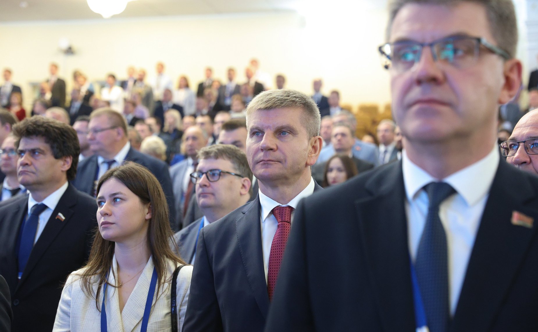 Пленарное заседание ХI Форума регионов Беларуси и России