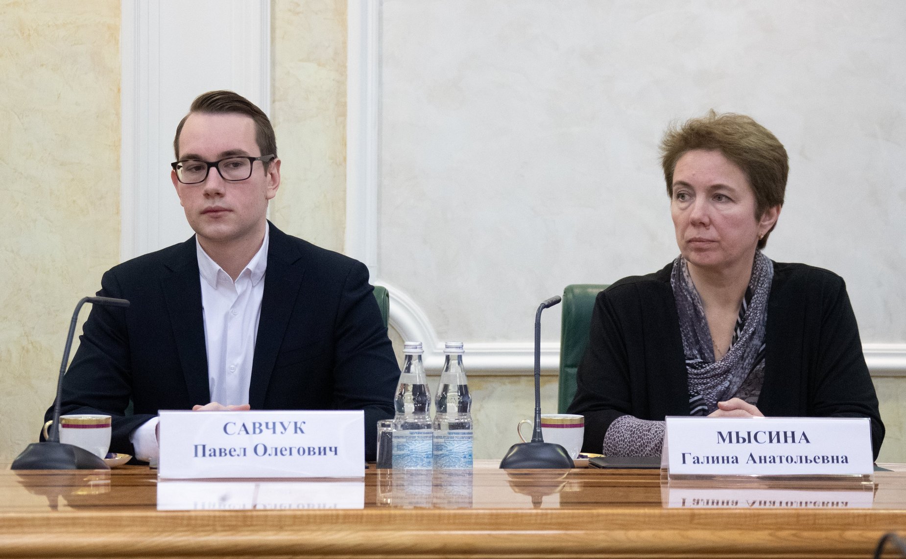 Павел Савчук и Галина Мысина