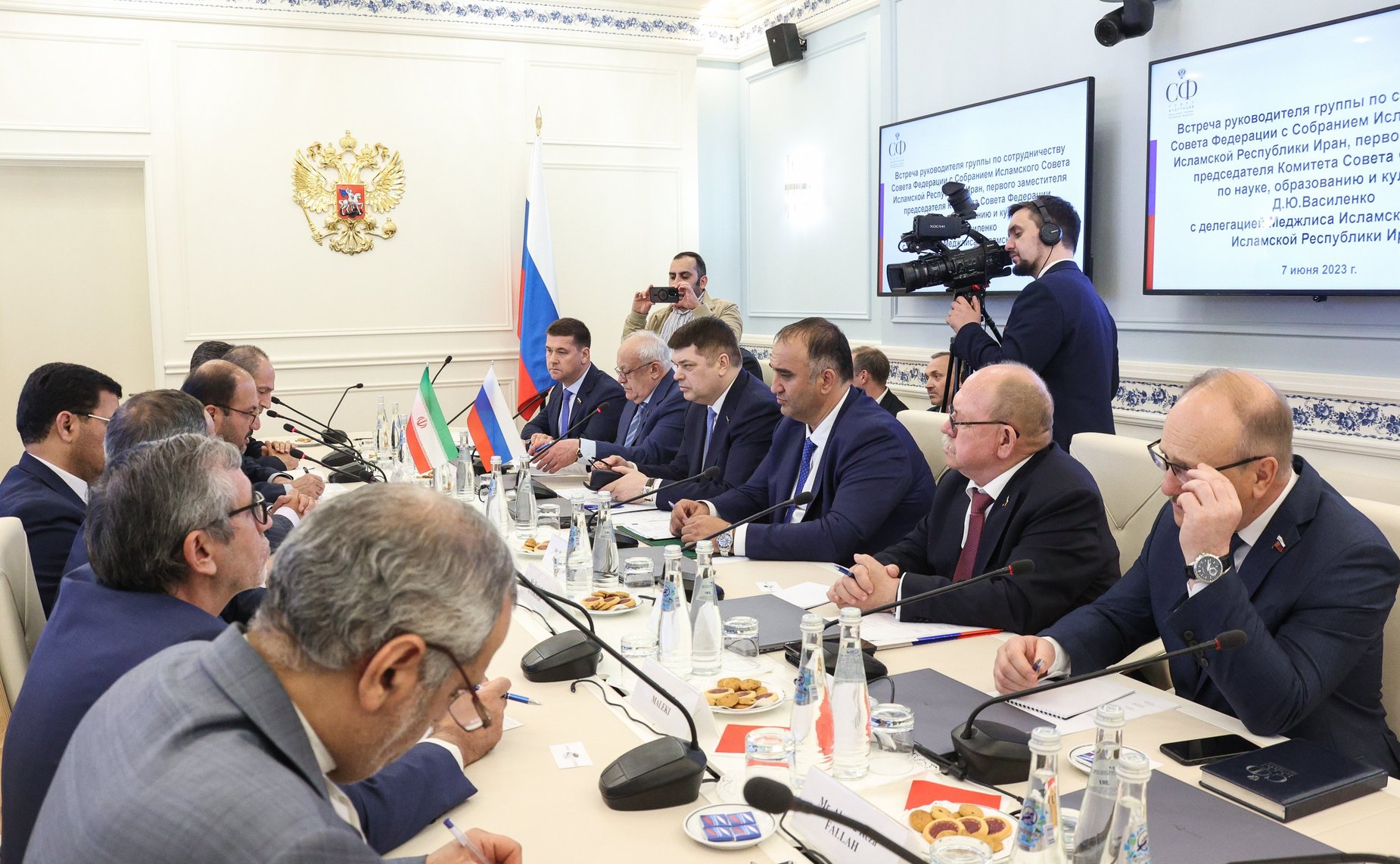 Встреча Дмитрия Василенко с Собранием Исламского Совета Исламской Республики Иран