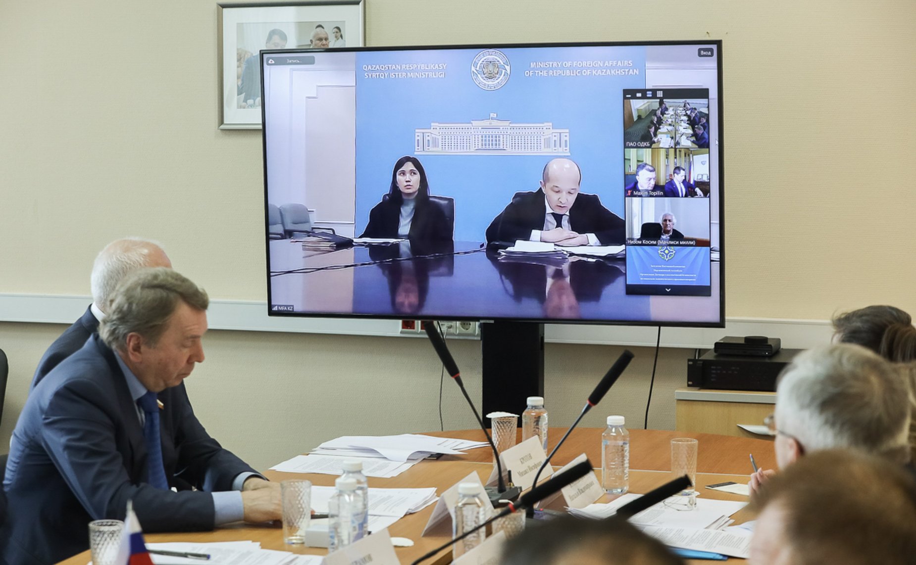 Сенаторы РФ приняли участие в заседаниях постоянных комиссий ПА ОДКБ в Санкт-Петербурге