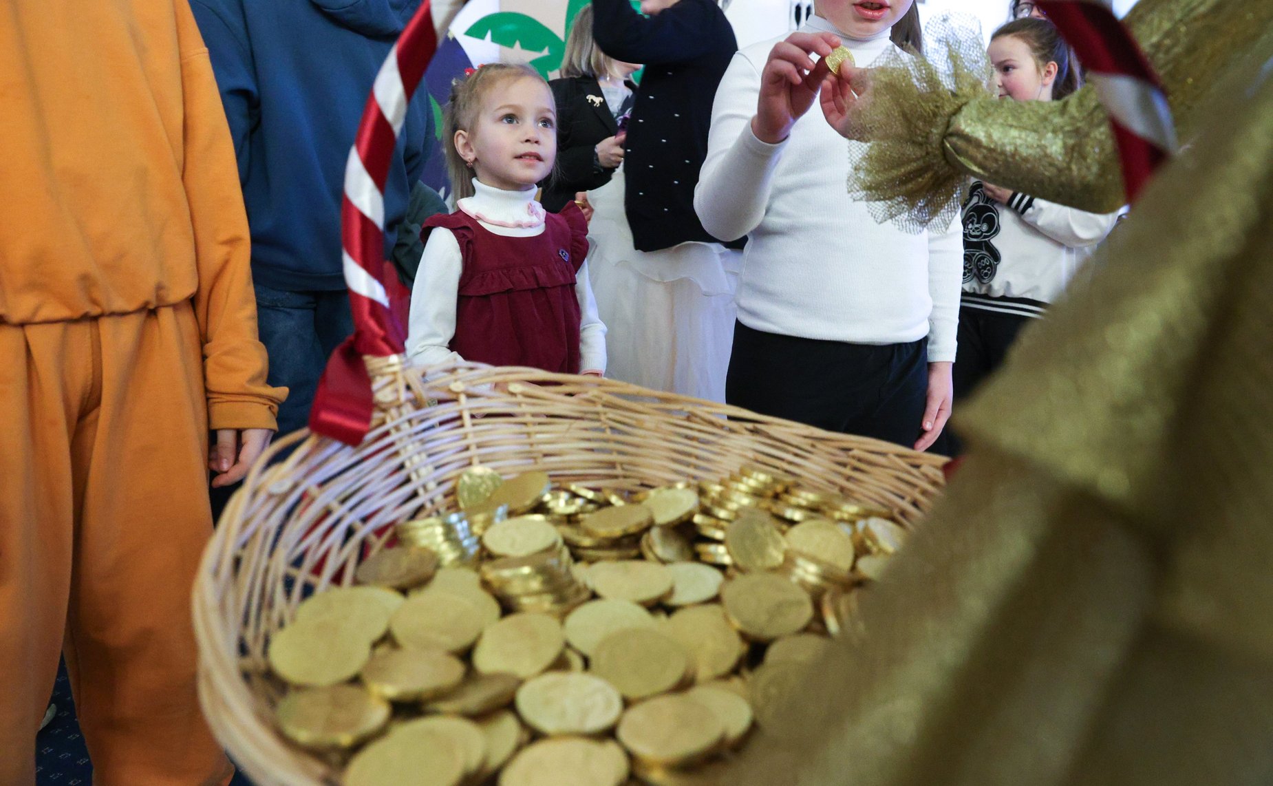 По инициативе Валентины Матвиенко в Таврическом дворце Санкт-Петербурга организована Рождественская елка для детей участников СВО