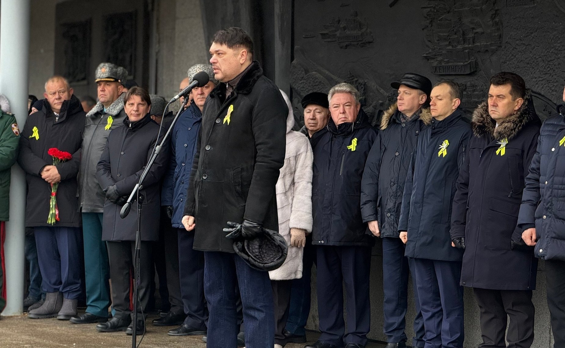 Дмитрий Василенко принял участие в межрегиональной торжественной акции «На рубеже бессмертия», посвященной 83-й годовщине прорыва блокады Ленинграда