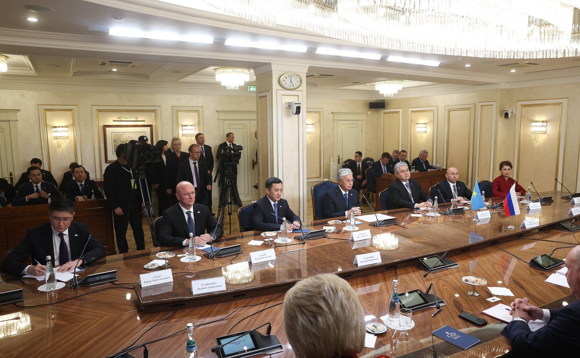 Встреча Председателя Совета Федерации Валентины Матвиенко и Президента Республики Казахстан Касым-Жомарта Токаева