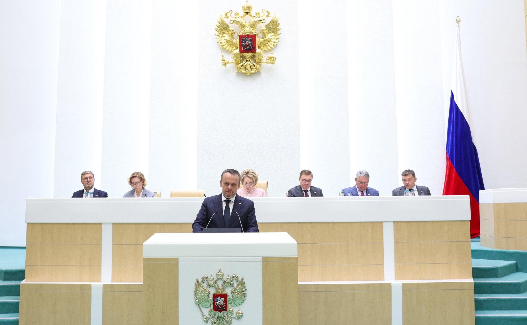 Министр транспорта Российской Федерации Андрей Никитин