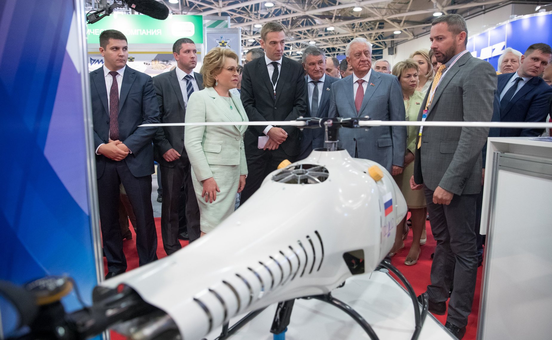 В. Матвиенко и М. Мясникович